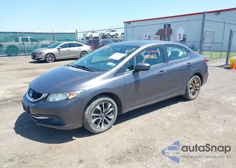 2014 Honda Civic Ex из США, поврежденный, VIN 2HGFB2F84EH533874